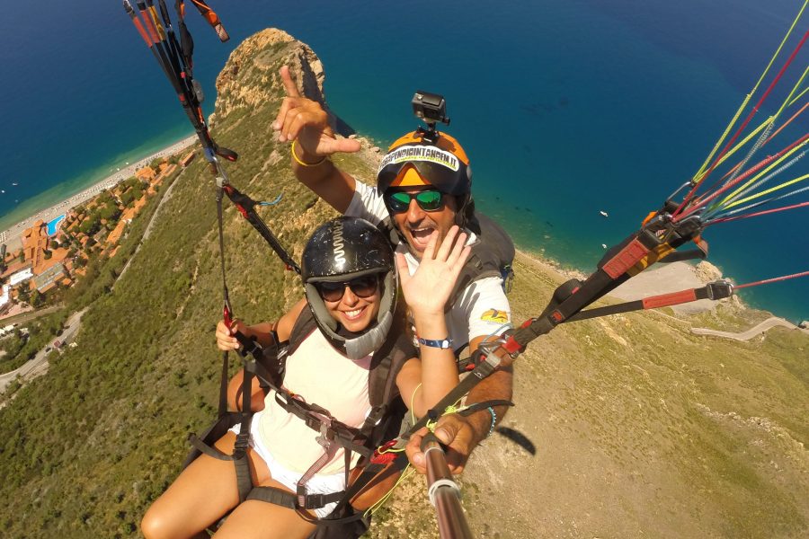 Parapendio in Tandem Messina, Gioiosa Marea-Letojanni