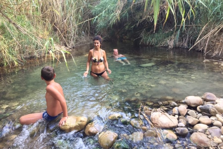 Fiume caldo e Tempio