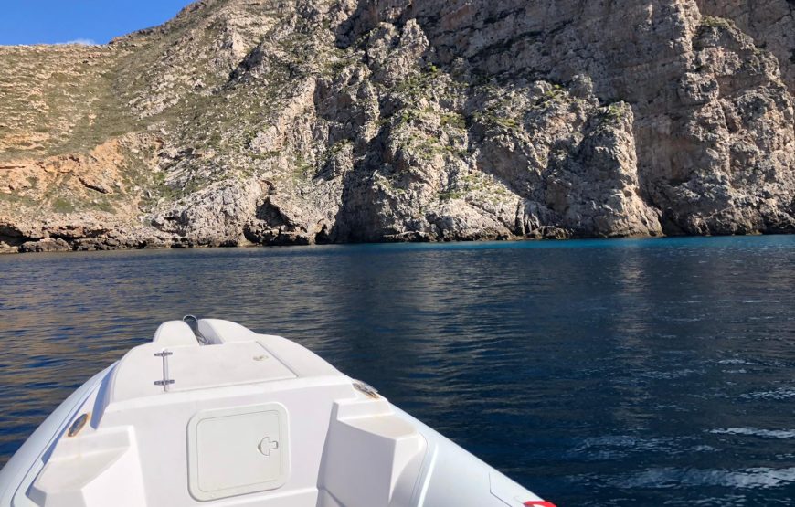 Tour in gommone a Favignana e Levanzo