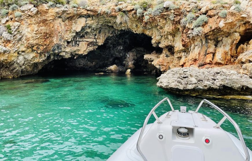 Tour in gommone a Scopello e riserva naturale dello Zingaro.