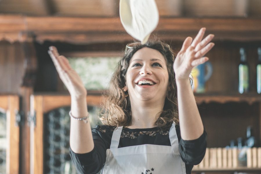 FACCIAMO LA PIZZA NELLA BIO FATTORIA
