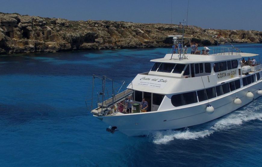 Coves tour Favignana with departing from Favignana