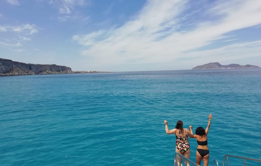 Coves tour Favignana with departing from Favignana