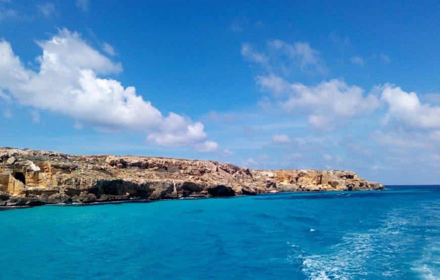 Private yacht tour Favignana e Levanzo from Trapani