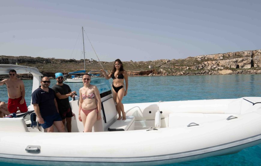 Excursion private  boat from Trapani to Egadi Island