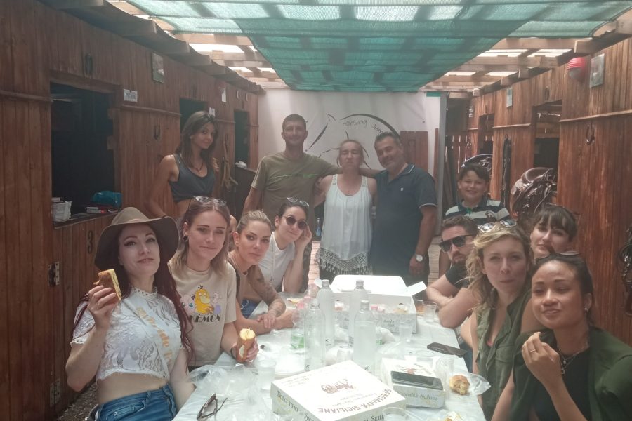 Horseback riding, swimming pool and pizza, Alcamo